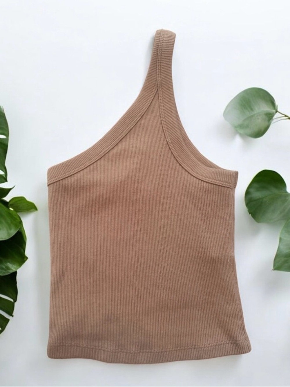 Abercrombie & Fitch NWT Ribbed Asymmetrical Tank XXS
